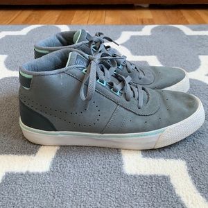 Nike Gray and Teal Sneakers